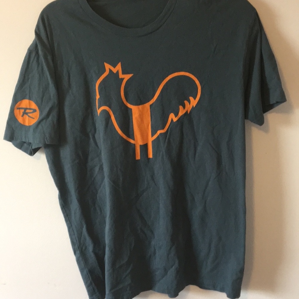 Oversized rooster shirt